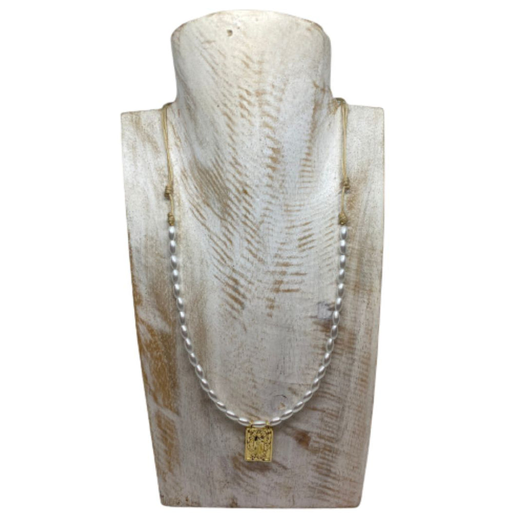 COLLAR PERLAS ESCAPULARIO