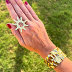 PULSERA WAVE GOLD