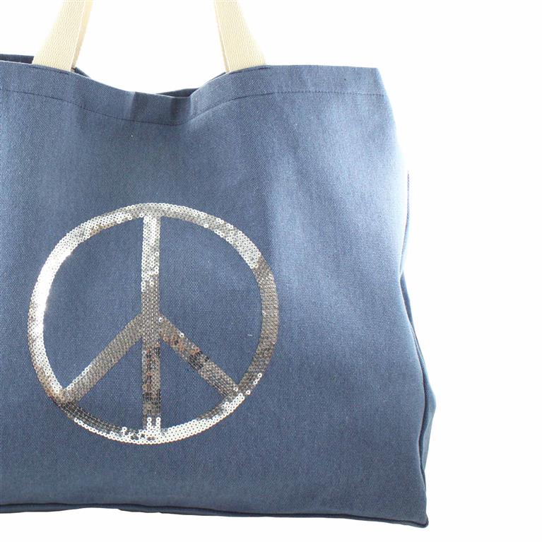 BOLSO XXL - PAZ LENTEJUELAS