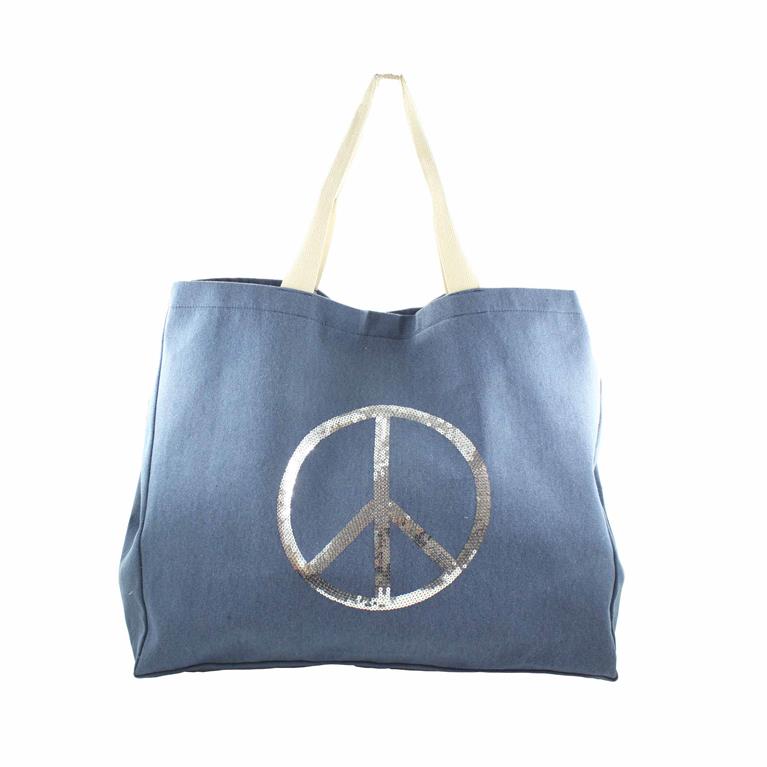 BOLSO XXL - PAZ LENTEJUELAS