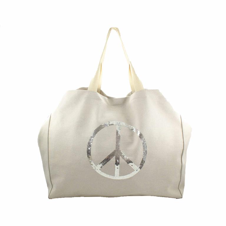 BOLSO XXL - PAZ LENTEJUELAS