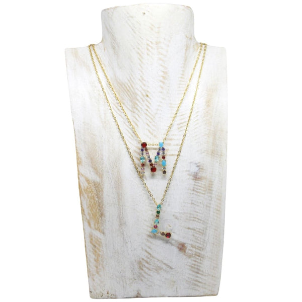 Collar Letras Colores