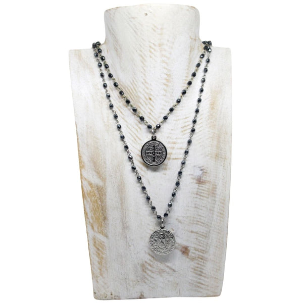 Collar Medalla San Benito
